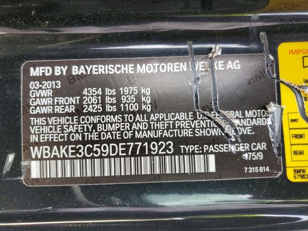 2013 BMW 328