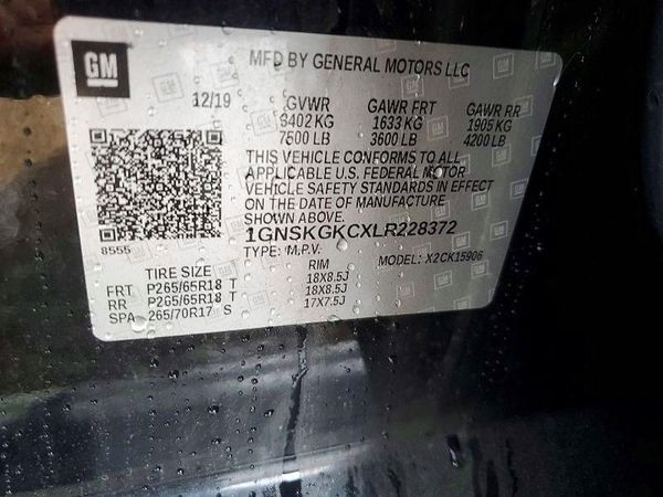 2020 CHEVROLET SUBURBAN LS