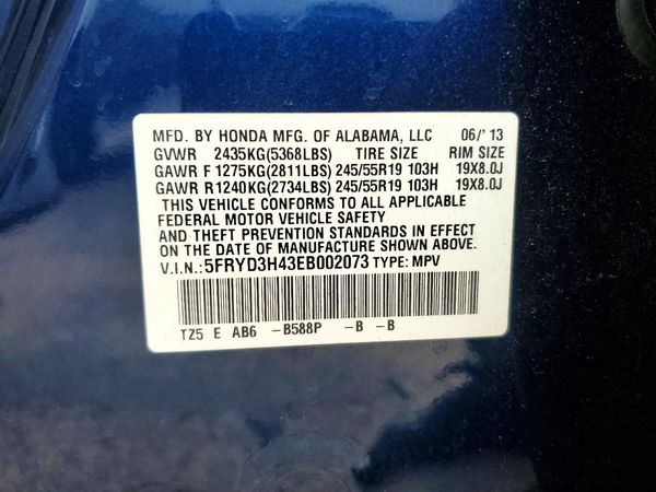 2014 ACURA MDX Tech