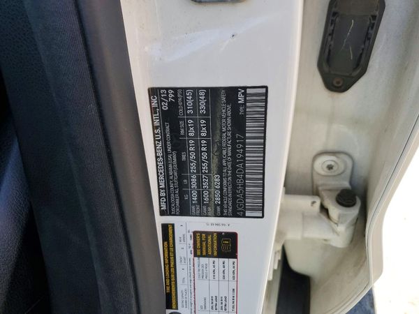 2013 MERCEDES-BENZ ML ML350 4-MATIC
