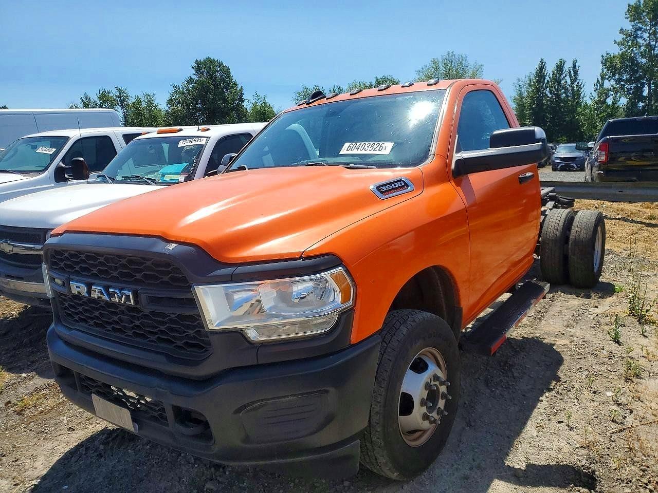 2019 RAM 3500 REG CAB CHASSIS