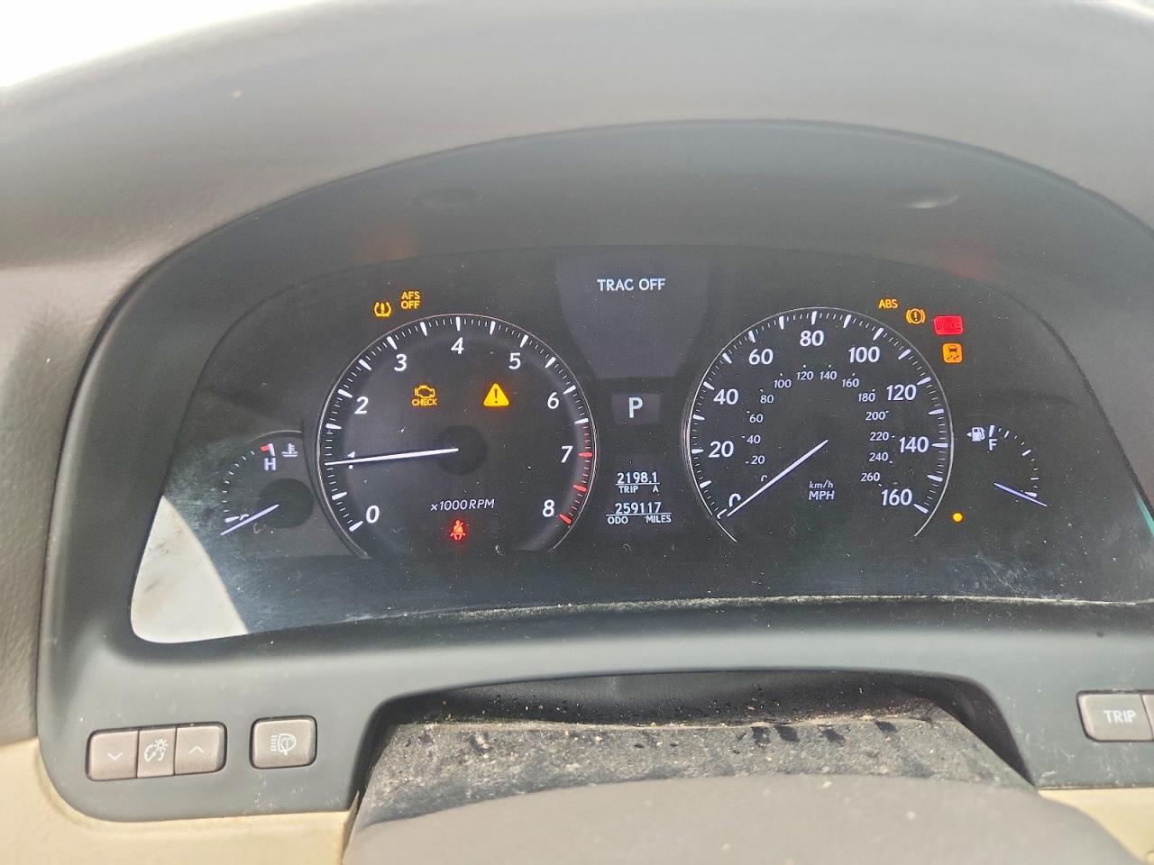 2012 LEXUS LS 460