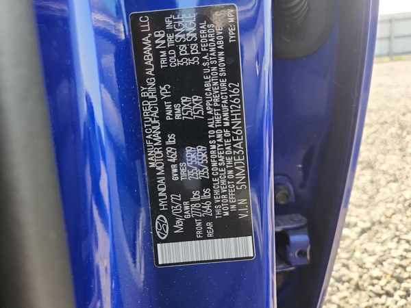 2022 HYUNDAI TUCSON Limited