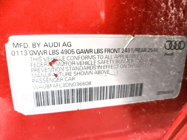 2013 AUDI A4 quattro Premium
