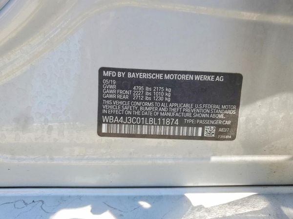 2020 BMW 430XI xDrive GC