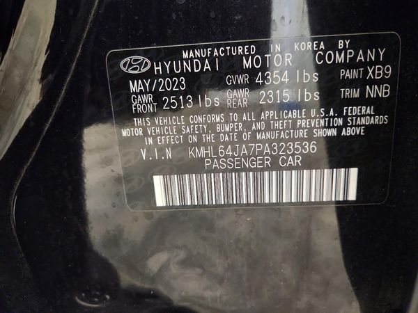 2023 HYUNDAI SONATA