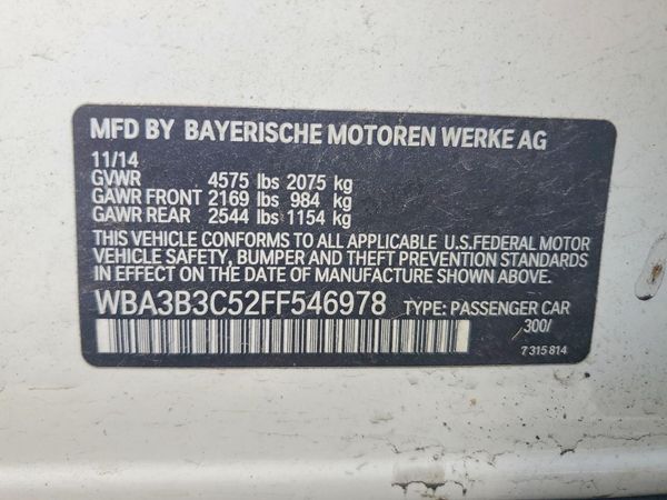 2015 BMW 328 xDrive