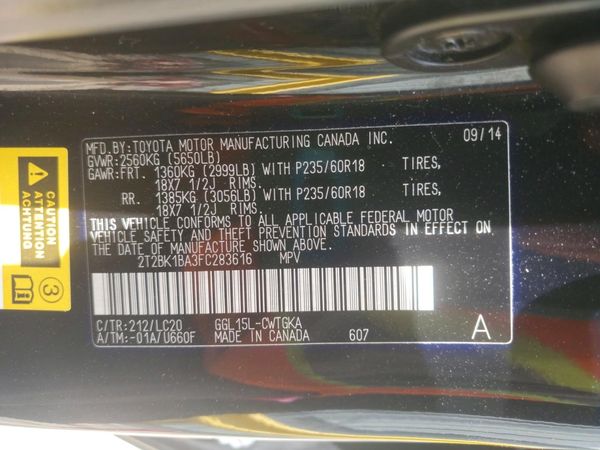 2015 LEXUS RX 350