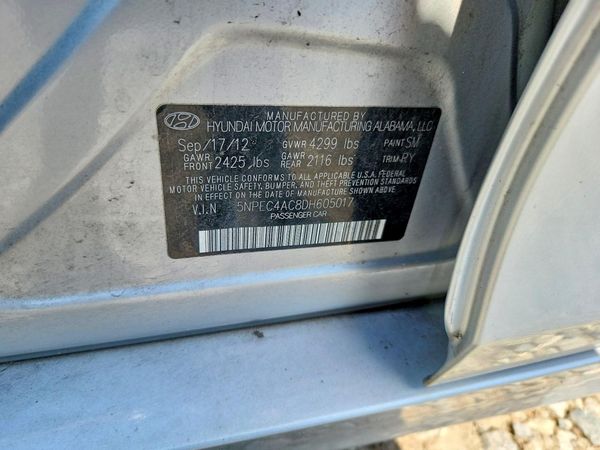 2013 HYUNDAI SONATA