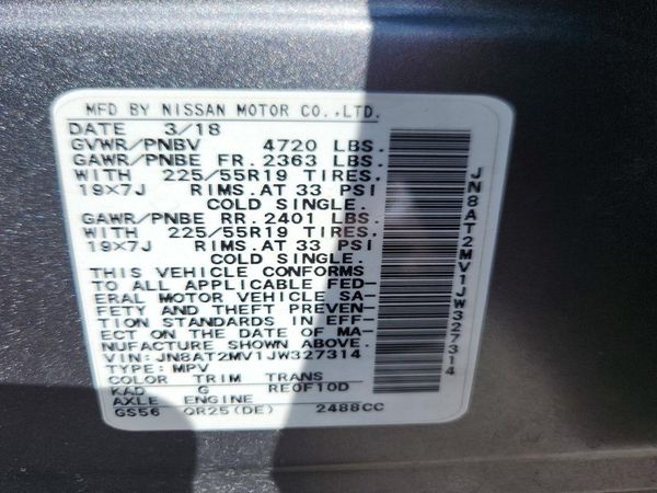 2018 NISSAN ROGUE
