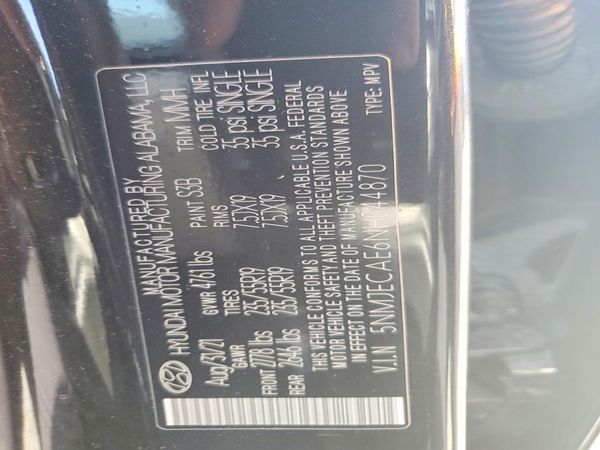 2022 HYUNDAI TUCSON Limited