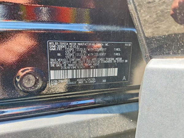 2021 TOYOTA RAV4 LE