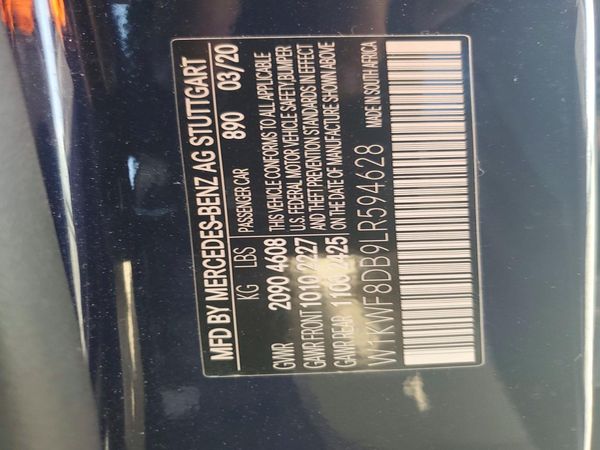 2020 MERCEDES-BENZ C C300