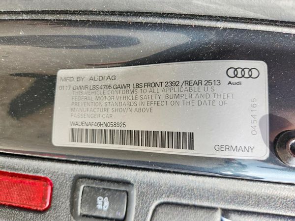 2017 AUDI A4