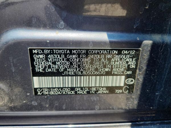 2013 LEXUS GS 350