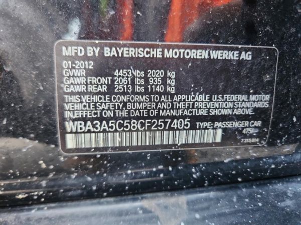 2012 BMW 328