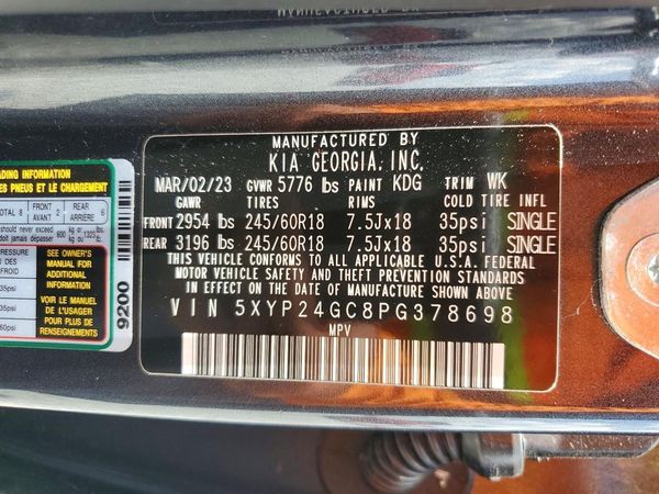 2023 KIA TELLURIDE