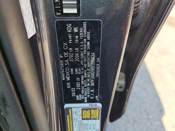 2024 KIA FORTE LX, LXS