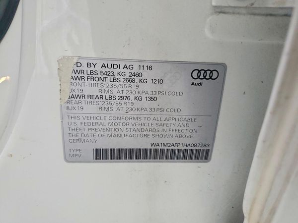 2017 AUDI Q5