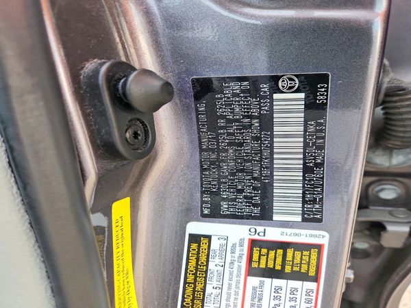 2017 TOYOTA CAMRY LE/SE/XLE/XSE