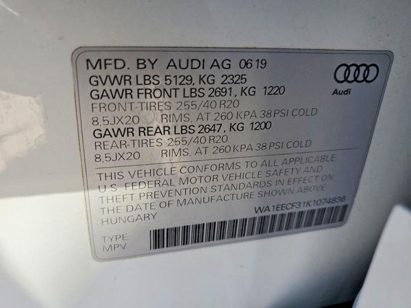 2019 AUDI Q3