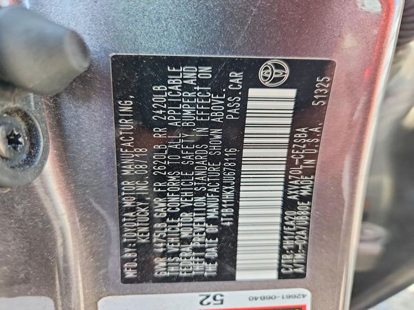 2018 TOYOTA CAMRY