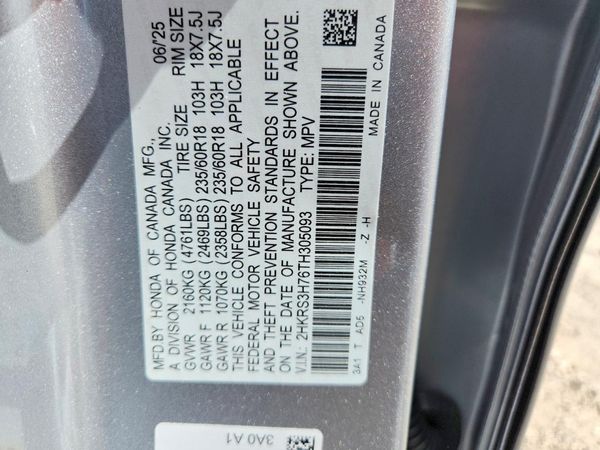 2026 HONDA CR-V EX-L