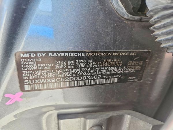 2013 BMW X3 xDrive28i