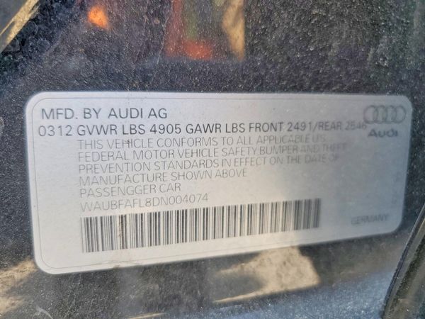 2013 AUDI A4 quattro Premium