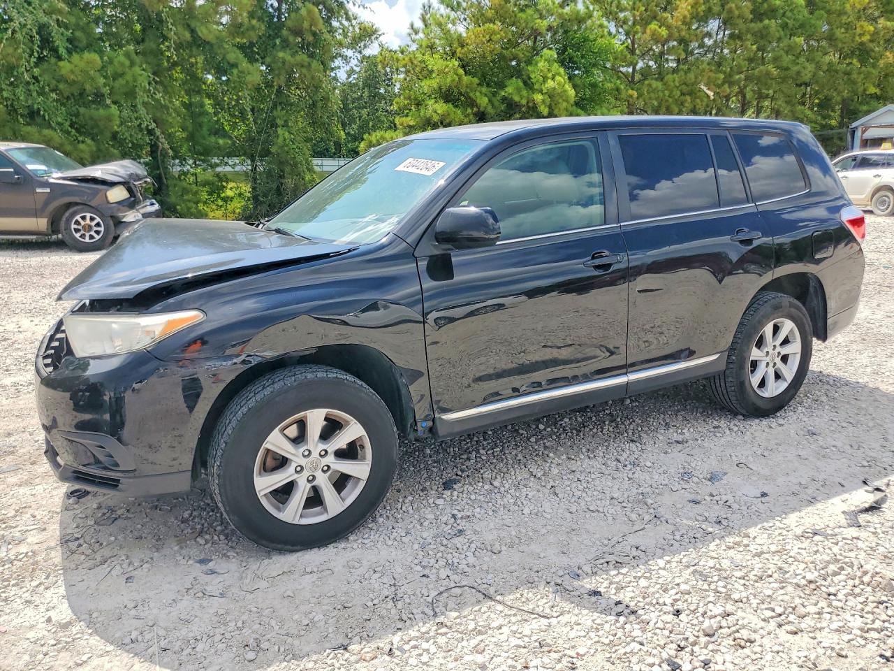 2012 TOYOTA HIGHLANDER Base/Hybrid — Front 3/4