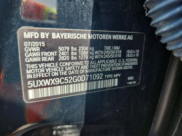 2016 BMW X3 xDrive28i