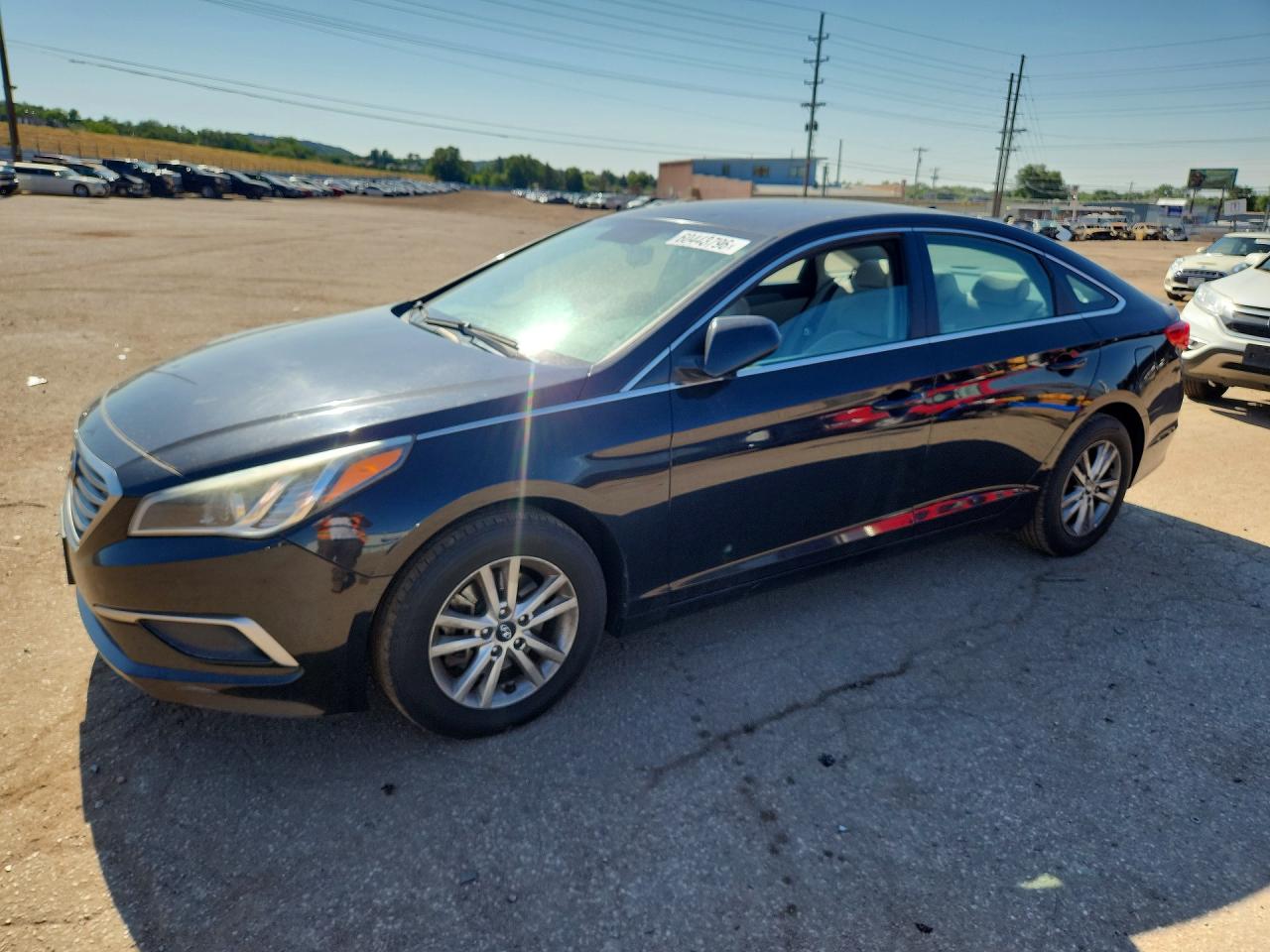2017 HYUNDAI SONATA SE, Eco — Front 3/4