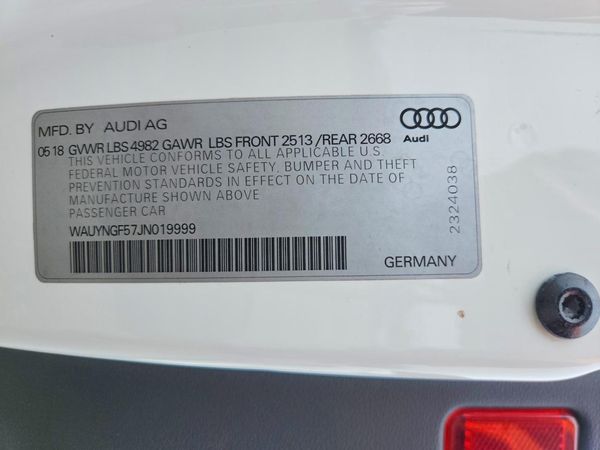 2018 AUDI A5