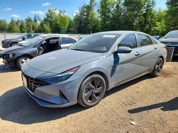 2022 HYUNDAI ELANTRA Blue