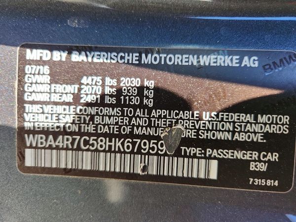 2017 BMW 430I
