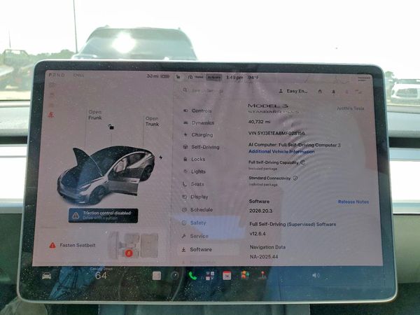 2021 TESLA MODEL 3
