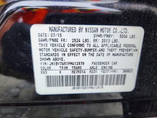 2015 INFINITI Q50