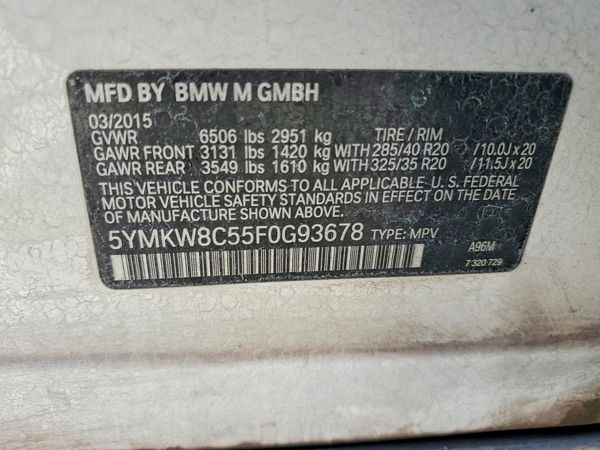 2015 BMW X6