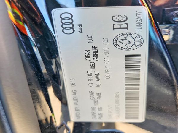 2018 AUDI A3