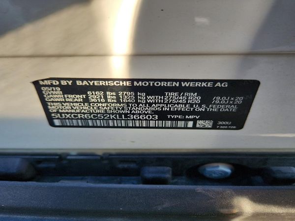 2019 BMW X5 xDrive40i