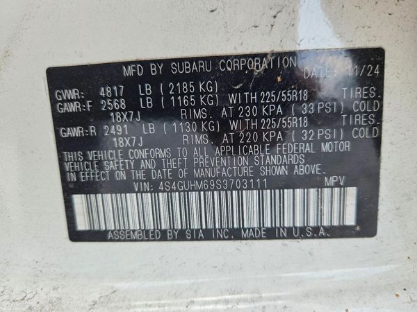 2025 SUBARU CROSSTREK Limited