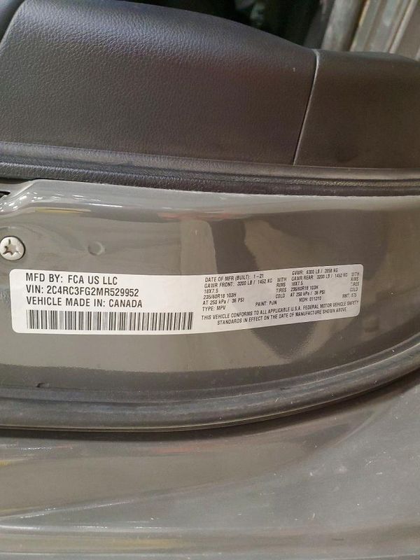 2021 CHRYSLER PACIFICA Touring