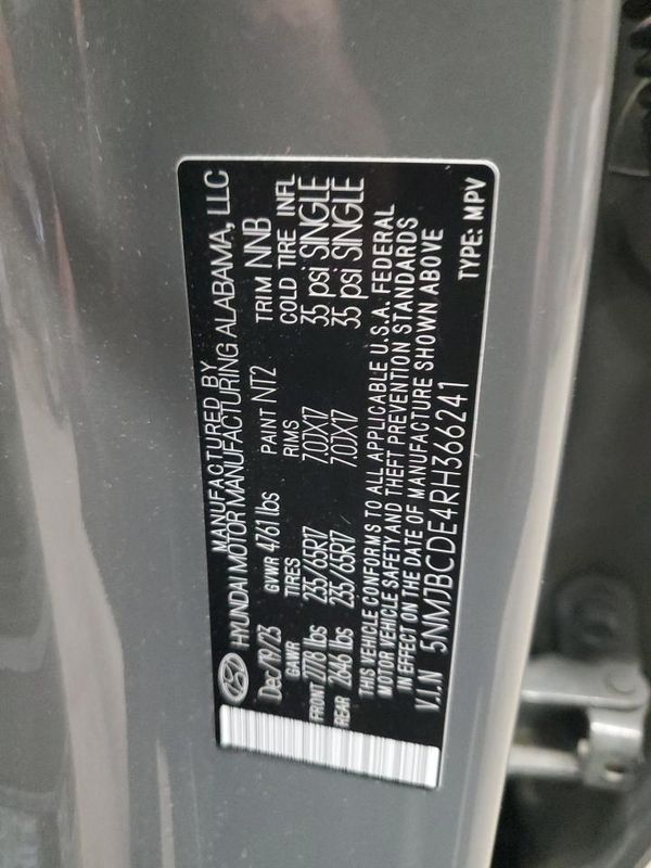 2024 HYUNDAI TUCSON SEL