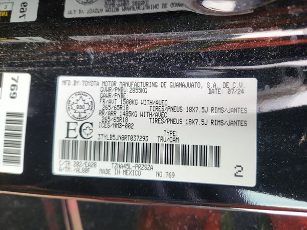 2024 TOYOTA TACOMA