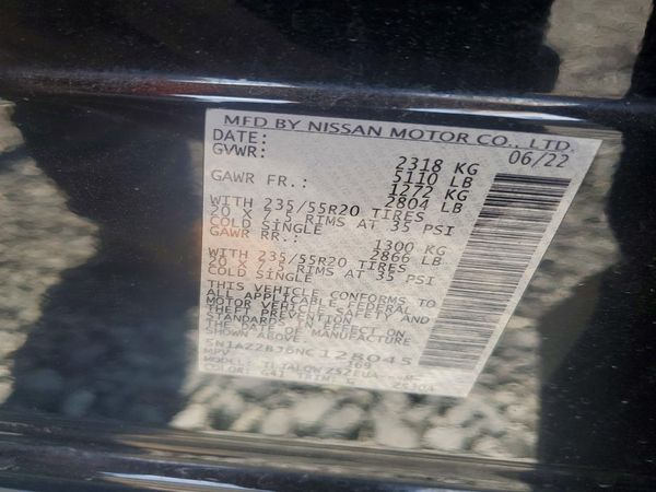 2022 NISSAN MURANO