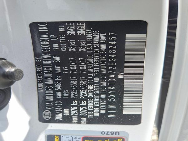 2014 KIA SORENTO Base/ LX
