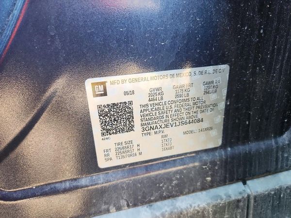 2018 CHEVROLET EQUINOX