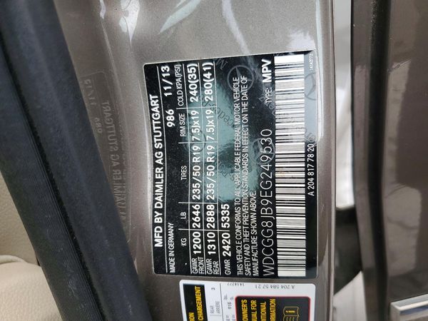 2014 MERCEDES-BENZ GLK GLK350 4-MATIC
