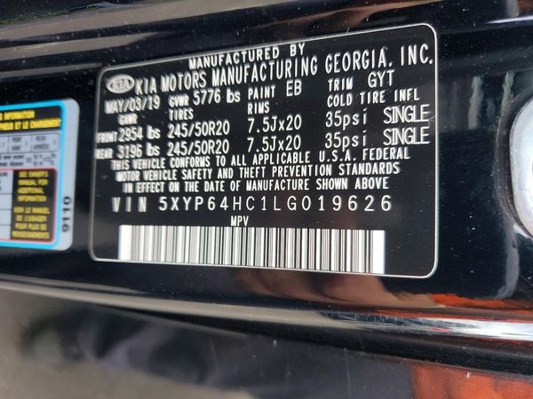 2020 KIA TELLURIDE