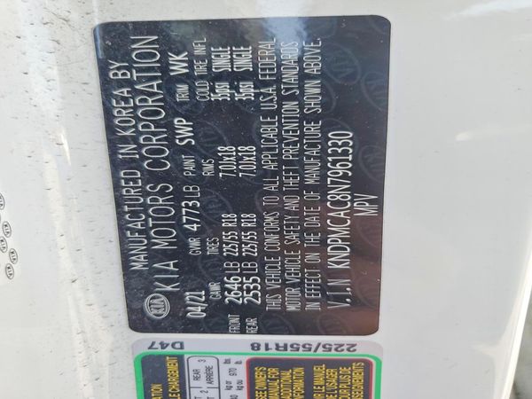 2022 KIA SPORTAGE LX, LX Value Edition Pkg